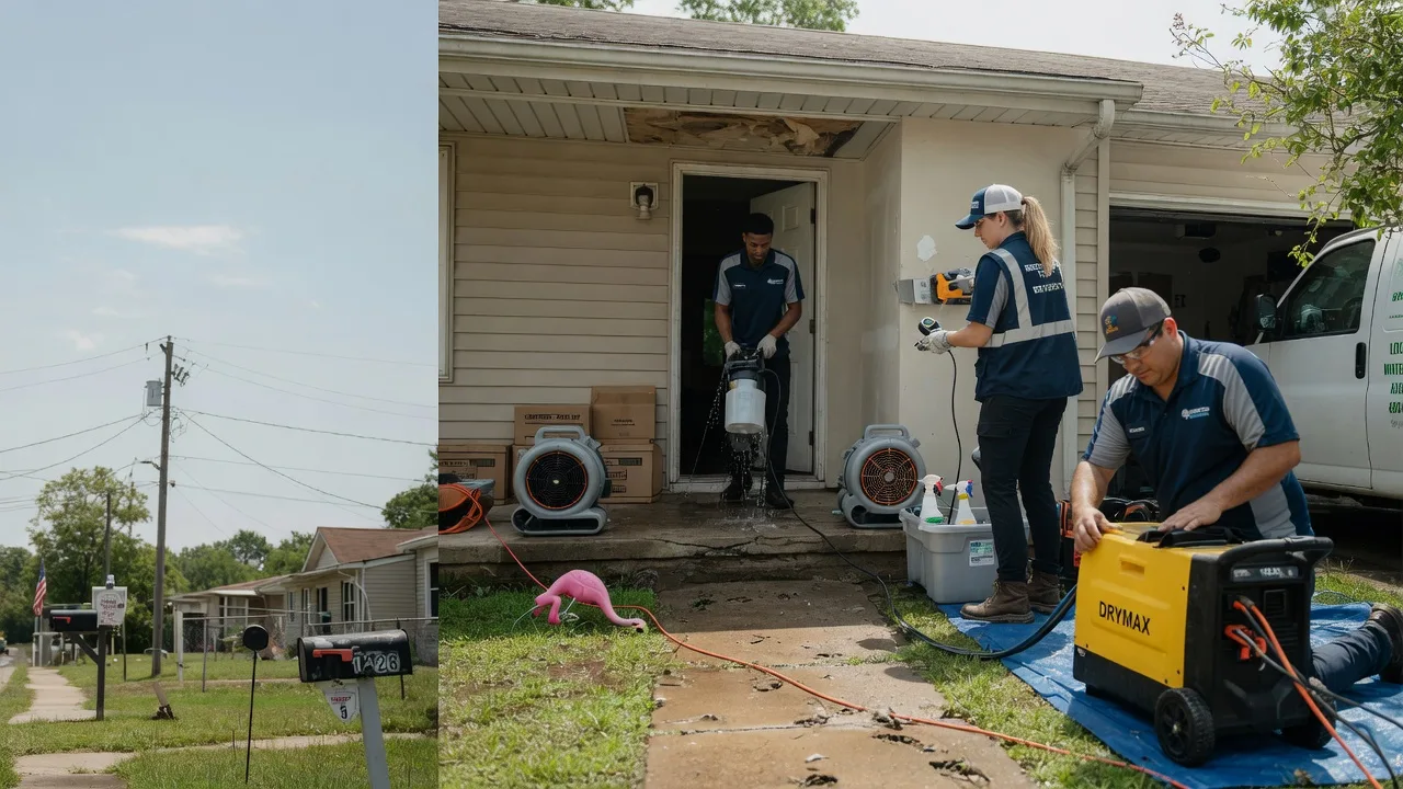 Storm Damage Water Removal in Jackson, TN near me